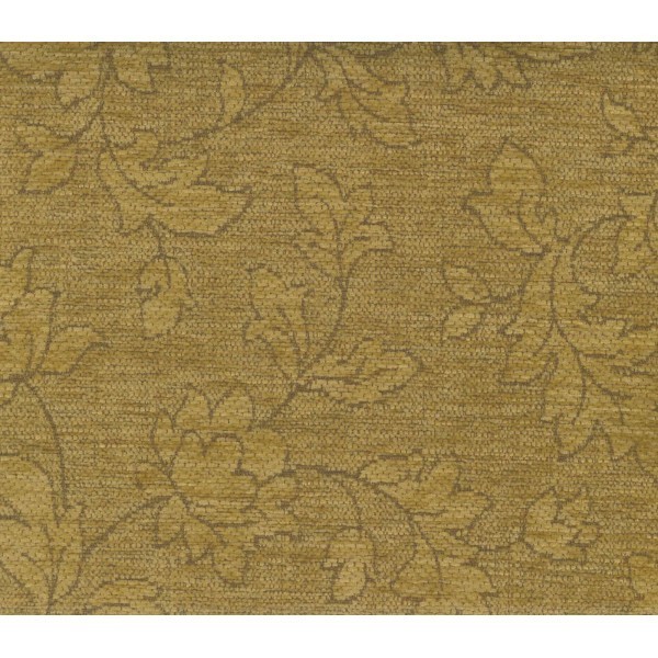 Coniston Floral Saffron Fabric - SR16403 Ross Fabrics