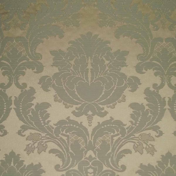 Damask Medallion Wedgwood Fabric - SR14259 Ross Fabrics