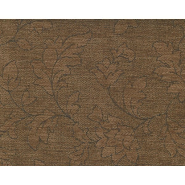 Coniston Floral Chocolate Upholstery Fabric - SR16404