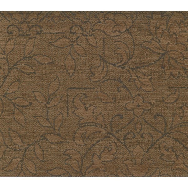Coniston Patchwork Chocolate Upholstery Fabric - SR16434