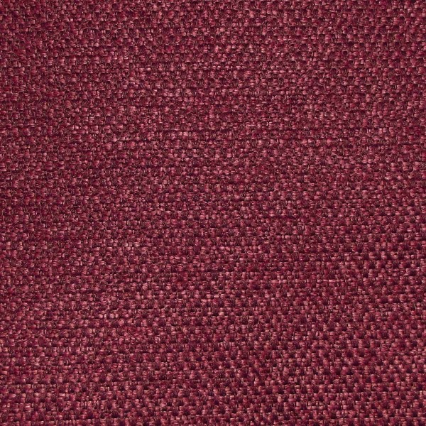 Dundee Herringbone Plain Cranberry Upholstery Fabric - SR13619