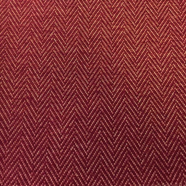 Dundee Herringbone Rose Upholstery Fabric - SR13624