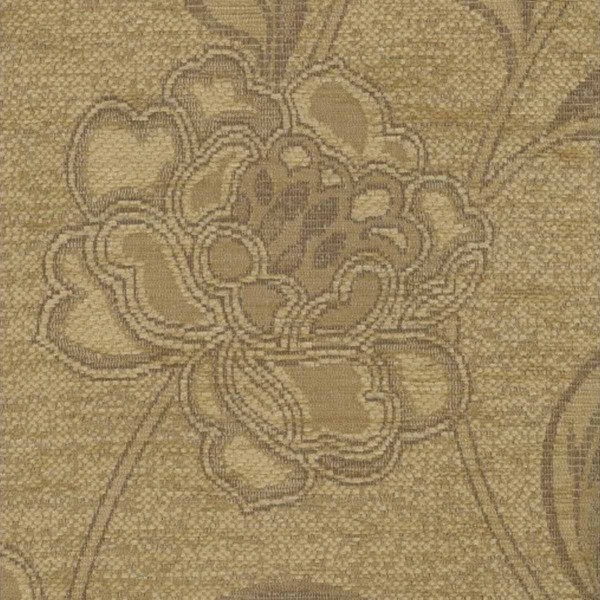 Maida Vale Floral Barley Fabric - SR14603 Ross Fabrics