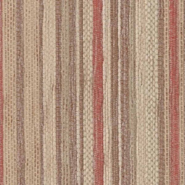 Maida Vale Candy Stripe Rose Fabric - SR14644 Ross Fabrics