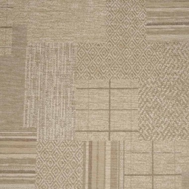 Maida Vale Patchwork Linen Upholstery Fabric - SR14662