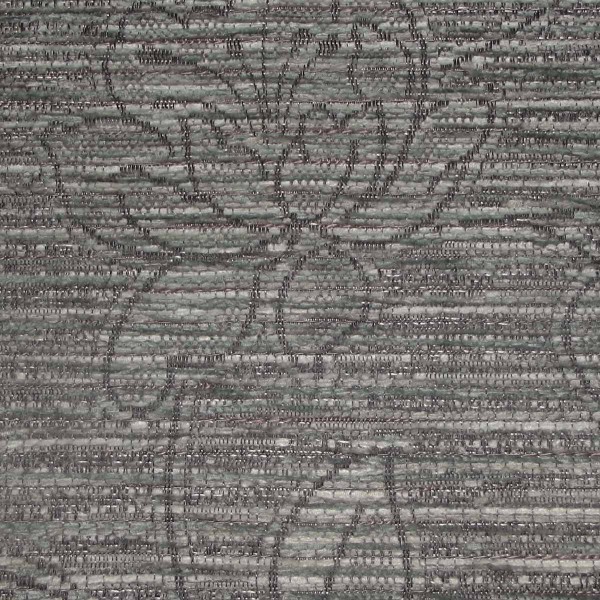 Holland Park Floral Grey Upholstery Fabric - SR12505