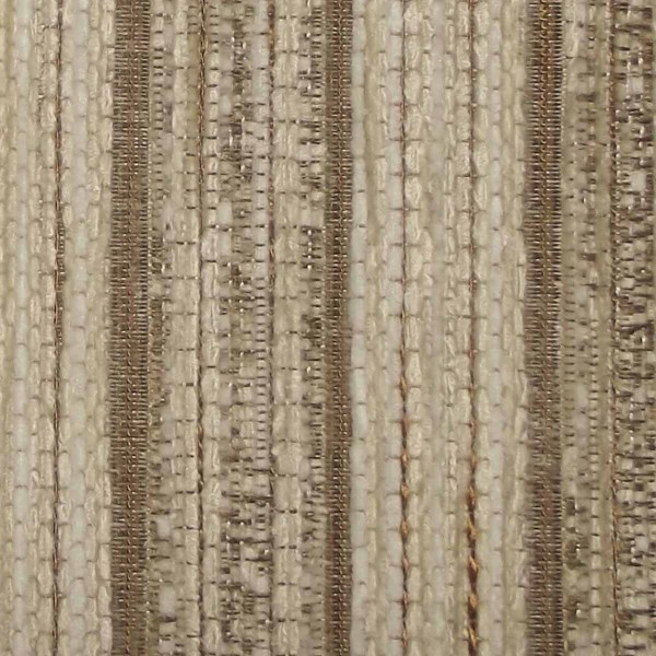 Holland Park Stripe Travertine Fabric - SR12522