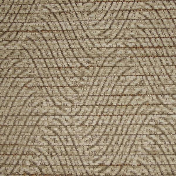 Holland Park Lattice Travertine Fabric - SR12532