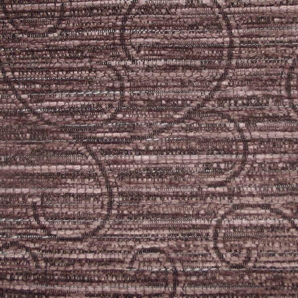Holland Park Swirl Plum Fabric - SR12540 Ross Fabrics