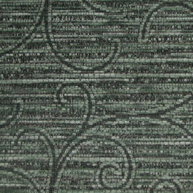 Holland Park Swirl Aqua Upholstery Fabric - SR12546