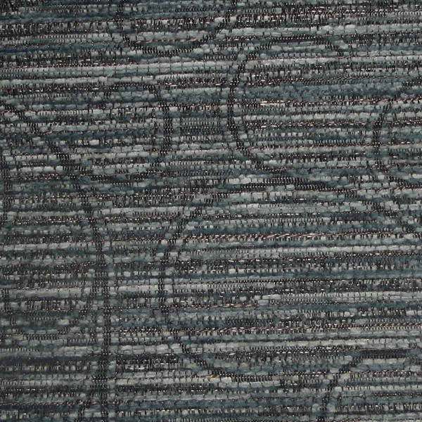 Holland Park Swirl Denim Upholstery Fabric - SR12547