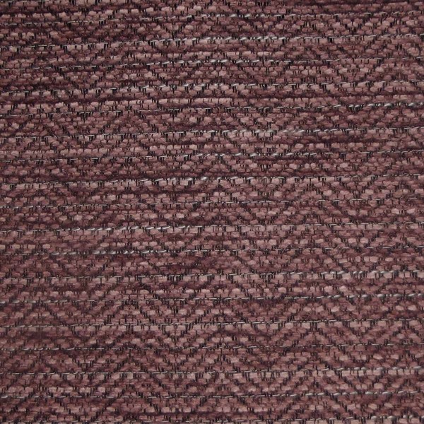 Holland Park Herringbone Plum Upholstery Fabric - SR12550