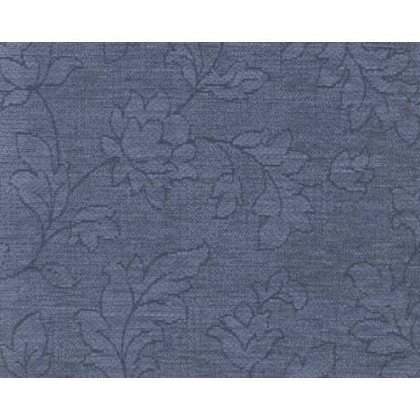 Coniston Floral Blue Fabric - SR16409 Ross Fabrics