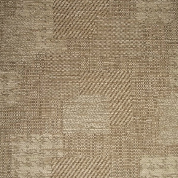 Kilburn Patchwork Oatmeal Fabric - SR12951 Ross Fabrics