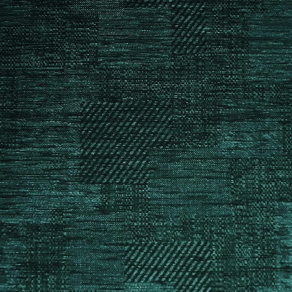 Kilburn Patchwork Teal Fabric - SR12959 Ross Fabrics