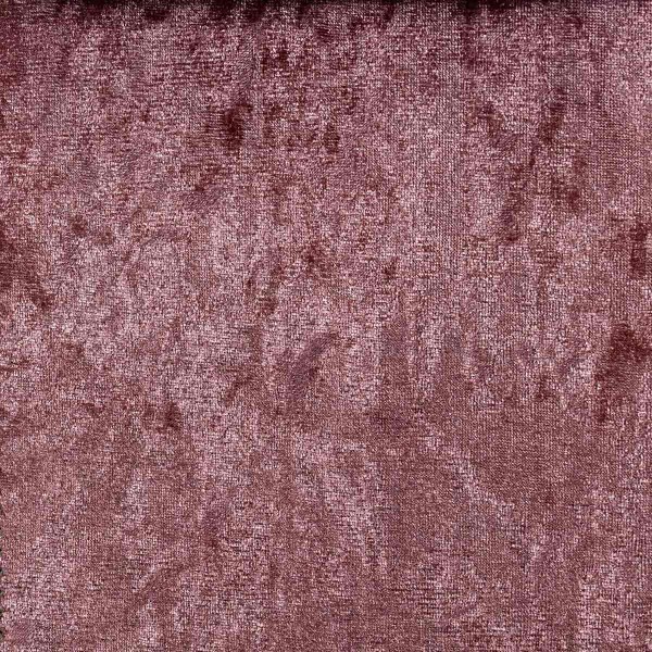 Shimmer Crushed Velvet Plum Upholstery Fabric