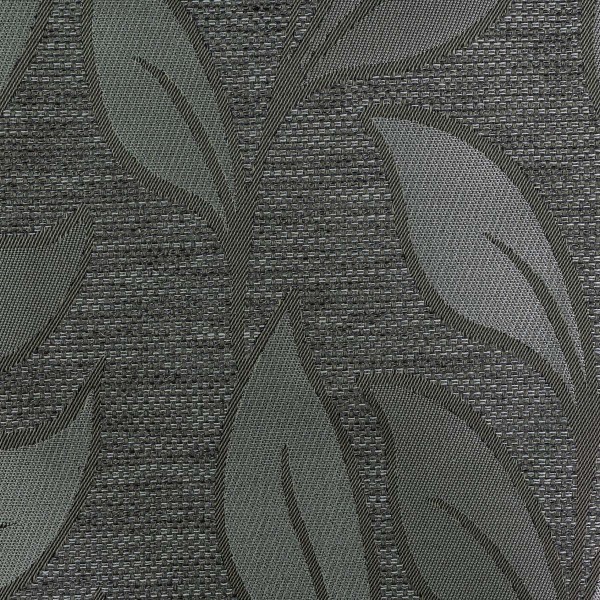 Dundel Floral Petals Silver Upholstery Fabric