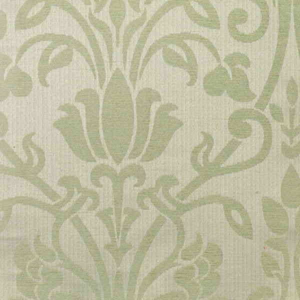 Woburn Medallion Green Upholstery Fabric - SR17053