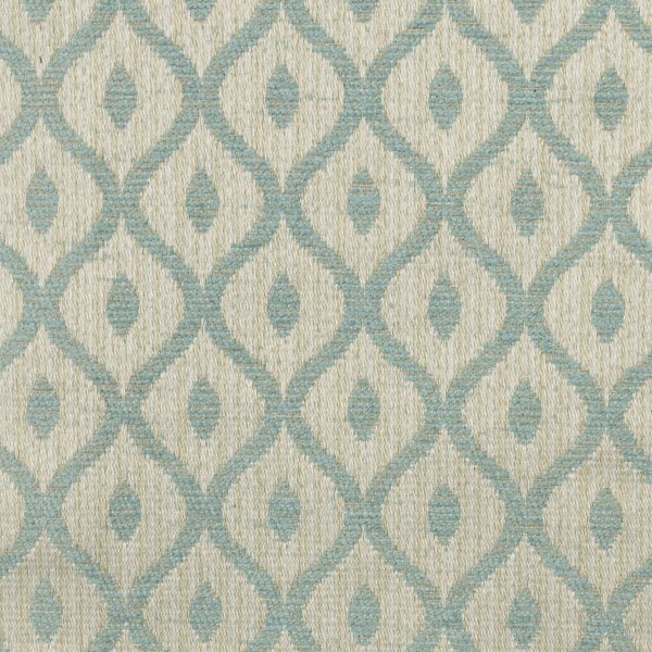 Woburn Trellis Blue Fabric - SR17081 Ross Fabrics