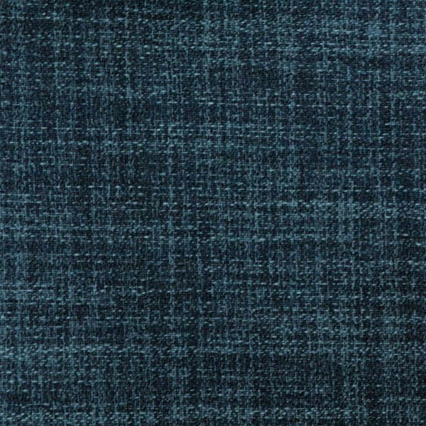 Lena Plain Marl Petrol Blue Fabric | Beaumont Fabrics