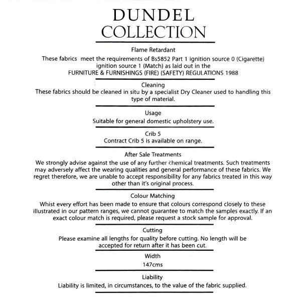 Dundel Plain Weave Chestnut Fabric | Beaumont Fabrics