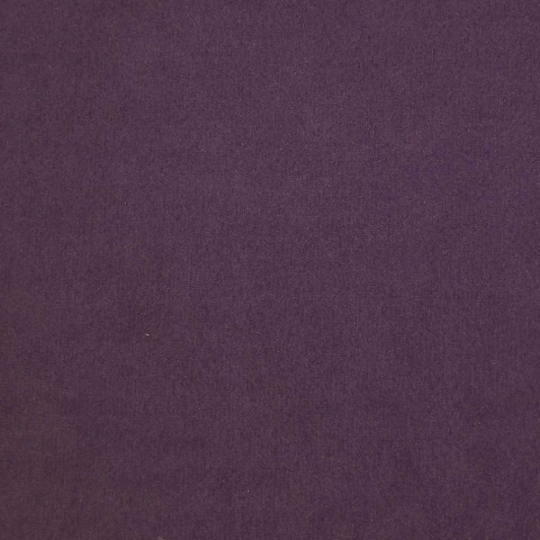 Notting Hill Plain Violet Velvet Upholstery Fabric - SR16256