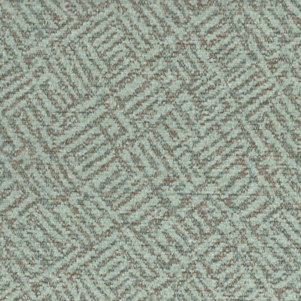 Bergamo Crosshatch Mint Upholstery Fabric - BER3355