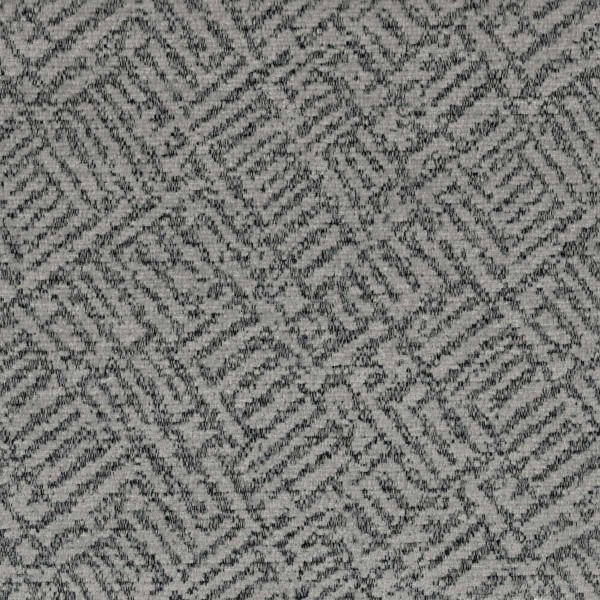 Bergamo Crosshatch Grey Fabric - BER3358 Cristina Marrone