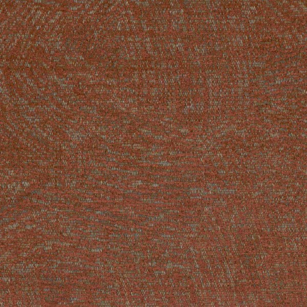 Bergamo Swirl Terracotta Upholstery Fabric - BER3362