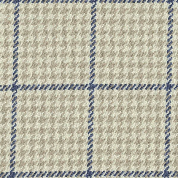 Bologna Window Pane Navy Upholstery Fabric - BOL3268