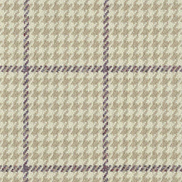 Bologna Window Pane Purple Upholstery Fabric - BOL3270
