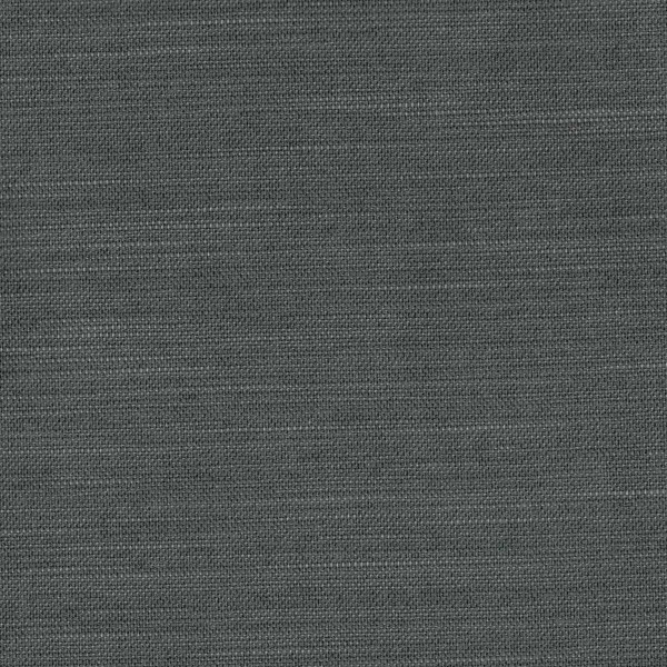 Porto Cervo Charcoal Plain Fabric - POR3182
