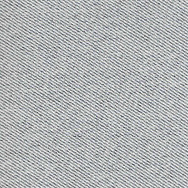 Porto Cervo Silver Diagonal Stripe Fabric - CER3196