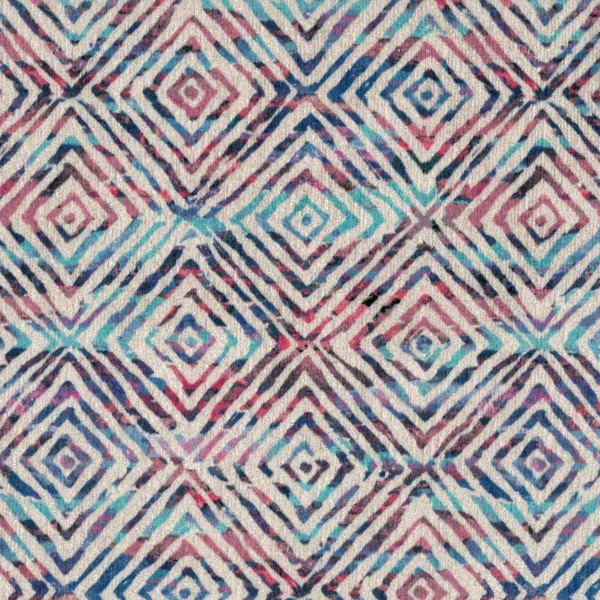 Accento Diamond Rainbow Upholstery Fabric - ACC3106