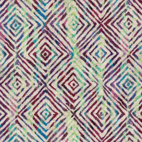 Accento Diamond Green Burgundy Upholstery Fabric - ACC3107