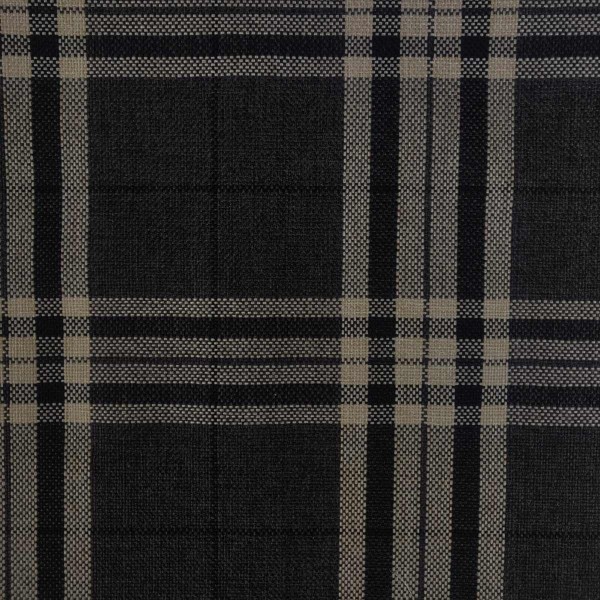 Gleneagles Check Charcoal Upholstery Fabric