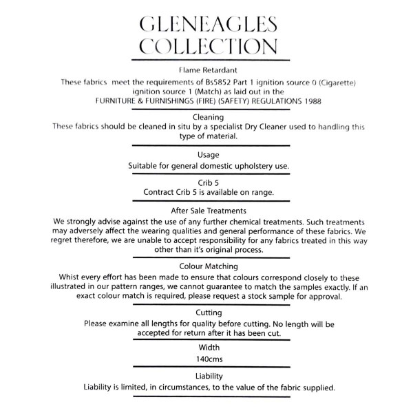 Gleneagles Check Granite Fabric | Beaumont Fabrics