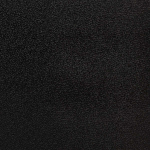 Toledo Black Faux Leather Fabric | Beaumont Fabrics
