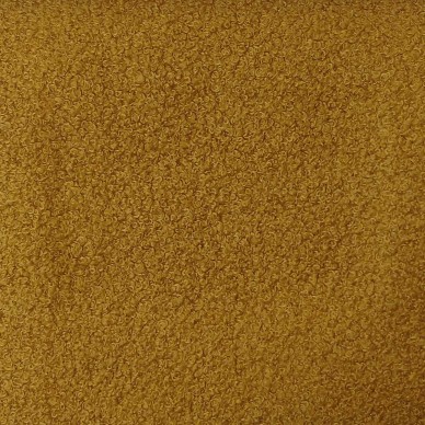 Teddy Saffron Fleece Borg Upholstery Fabric