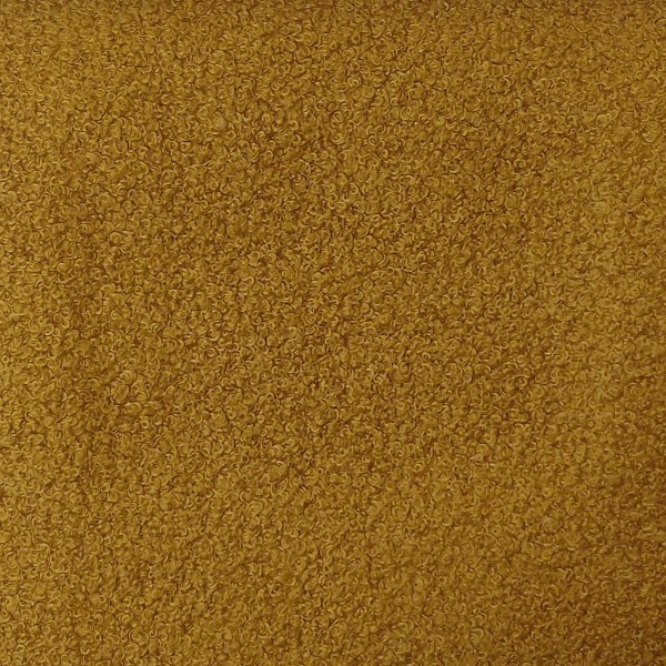 Teddy Saffron Fleece Borg Upholstery Fabric