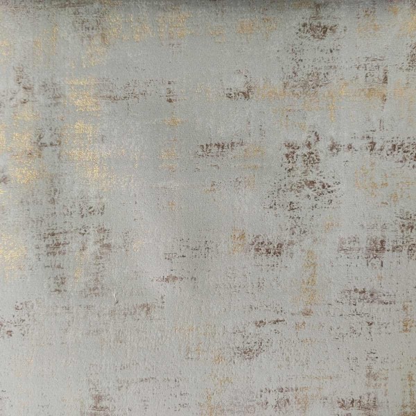 Seville Mink & Brushed Gold Fabric | Beaumont Fabrics