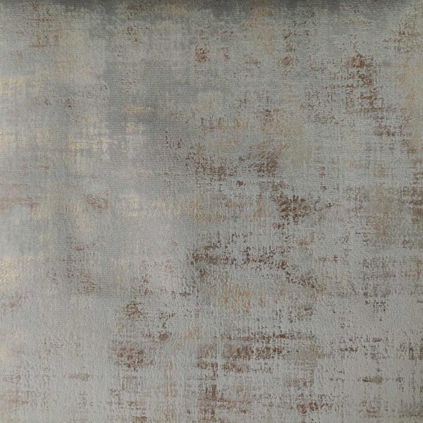 Seville Silver & Brushed Gold Fabric | Beaumont Fabrics