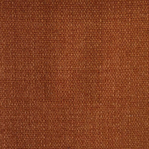 Zenith Orange Plain Weave Upholstery Fabric