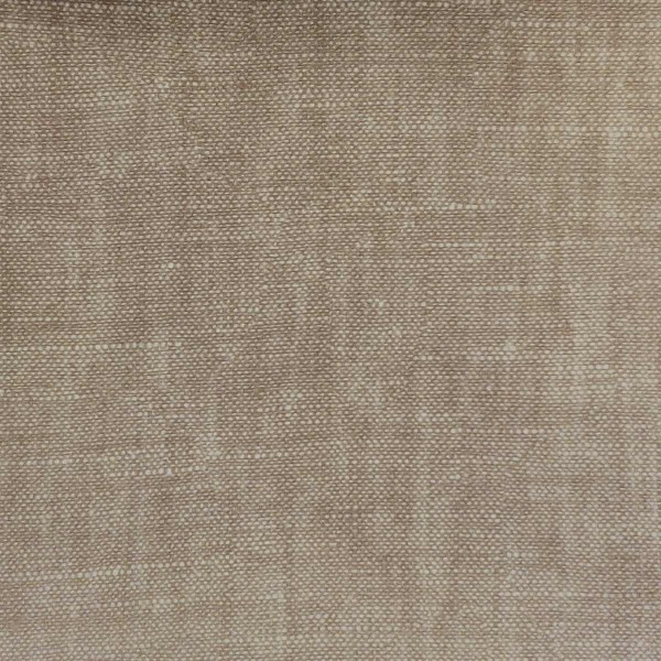 Raffles Beige Velvet Linen Upholstery Fabric - SR16307