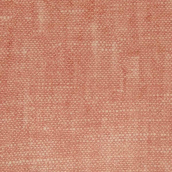 Raffles Salmon Velvet Linen Fabric - SR16319 Ross Fabrics