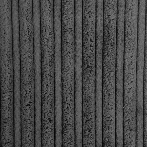 Conway Charcoal Jumbo Cord Fabric | Beaumont Fabrics