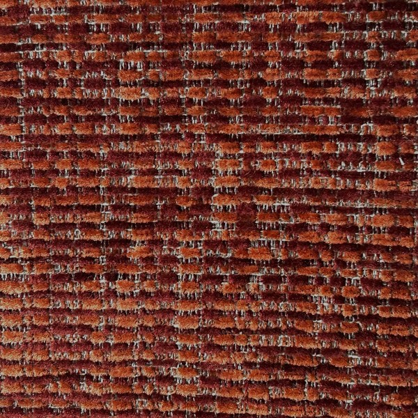 Napoli Rust Weave Upholstery Fabric - NAP3446