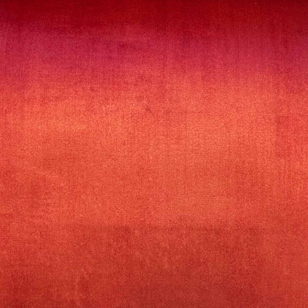 Ombra Coral Shadow Velvet Upholstery Fabric - OMB3321