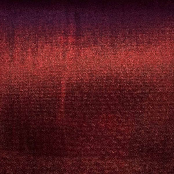 Ombra Burgundy Shadow Velvet Upholstery Fabric - OMB3322
