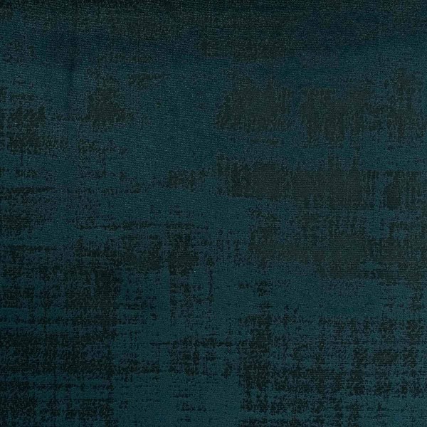 Porto Peacock Distressed Velvet Fabric | Beaumont Fabrics